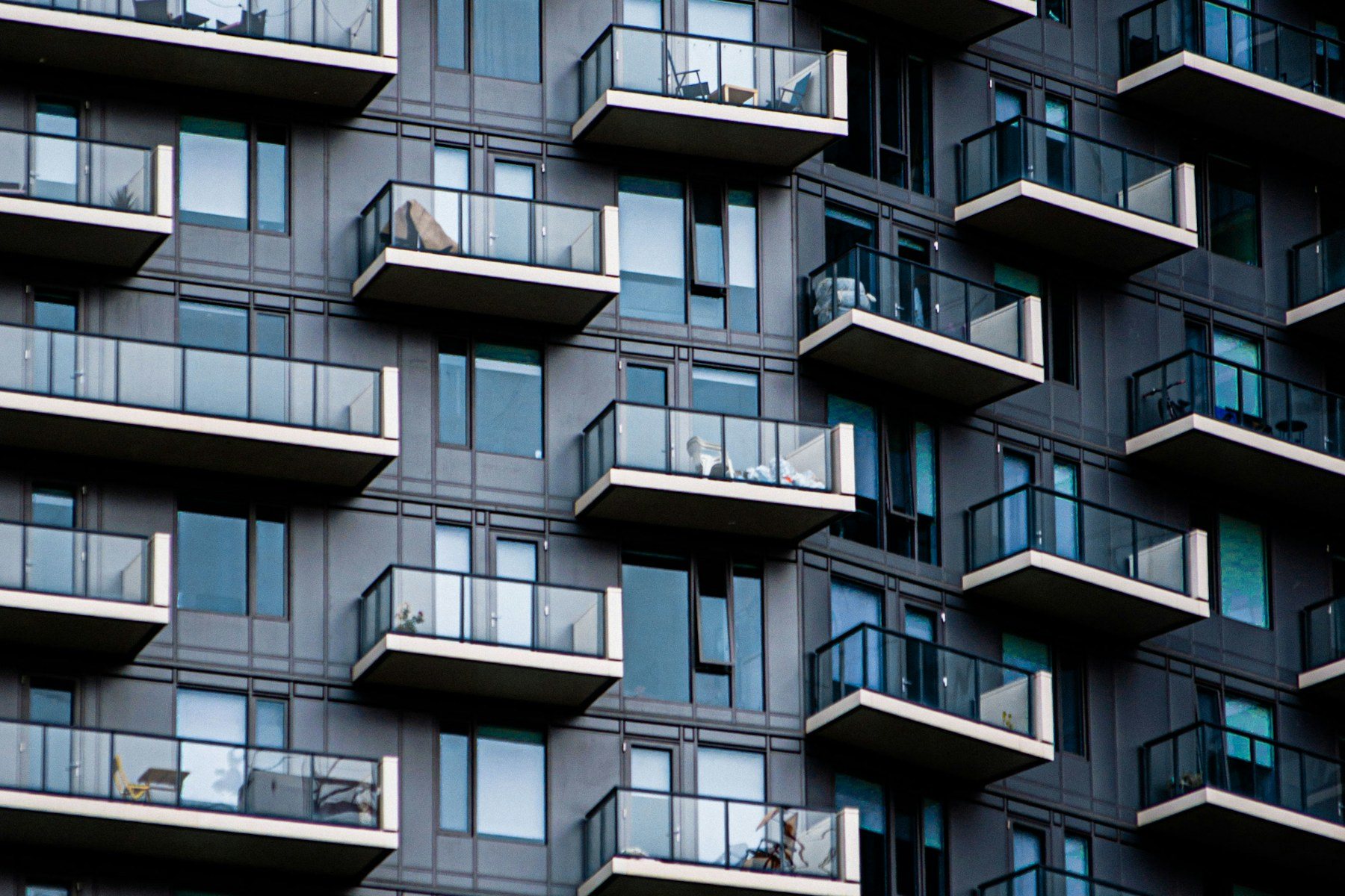 Representative modern multifamily housing